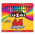 Cra-Z-Art Crayons, 64 Assorted Colors 10202WM16